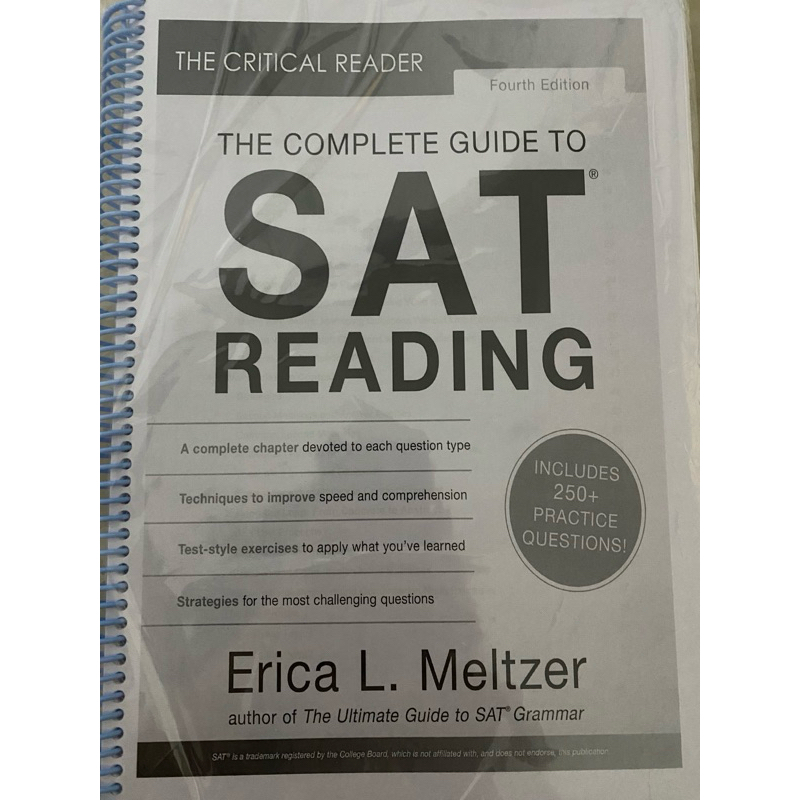 SAT Reading ( Erica L. Meltzer)