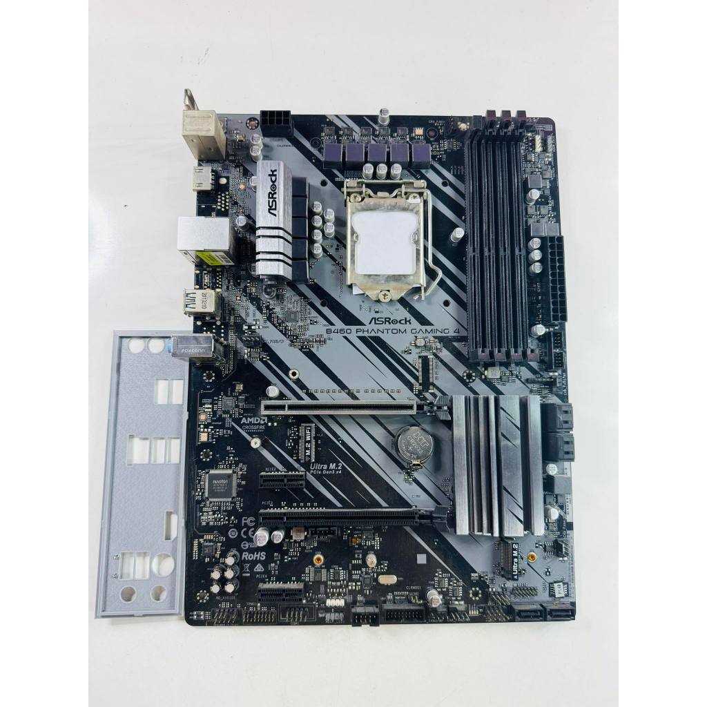 ขายเมนบอร์ดมือสอง ASROCK B460 PHANTOM GAMING 4  LGA1200 DDR4