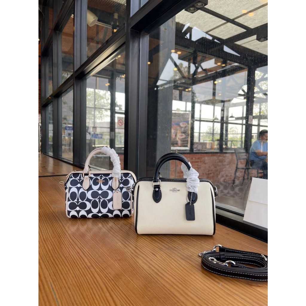 💯Coach MINI ROWAN SATCHEL BAG ((CH159//160//469))