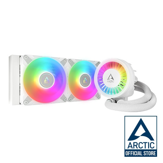 ARCTIC LIQUID FREEZER III 280 A-RGB WHITE (CPU LIQUID COOLER / ชุดระบายความร้อนซีพียูด้วยน้ำ)