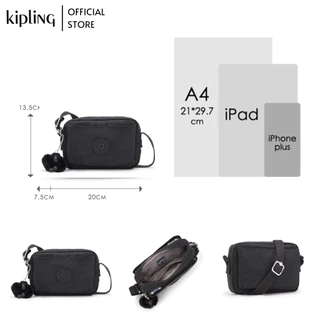 กระเป๋า KIPLING รุ่น ABANU สี Black Noir