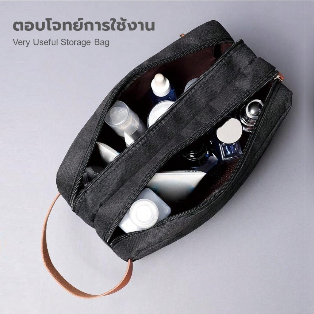 (พร้อมส่ง) NEO กระเป๋าใส่อุปกรณ์อาบน้ำผู้ชาย กระเป๋าจัดระเบียบเดินทาง ของใช้ส่วนตัว Toiletries Bag