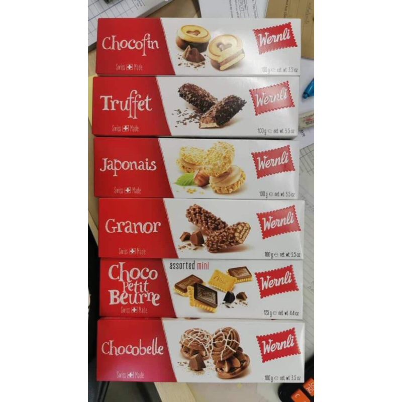 Wernli biscuits chocolate