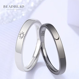 💍💍เครื่องประดับ แหวนคู่ เหล็กไทเทเนียม แบบเรียบง่าย สําหรับผ…