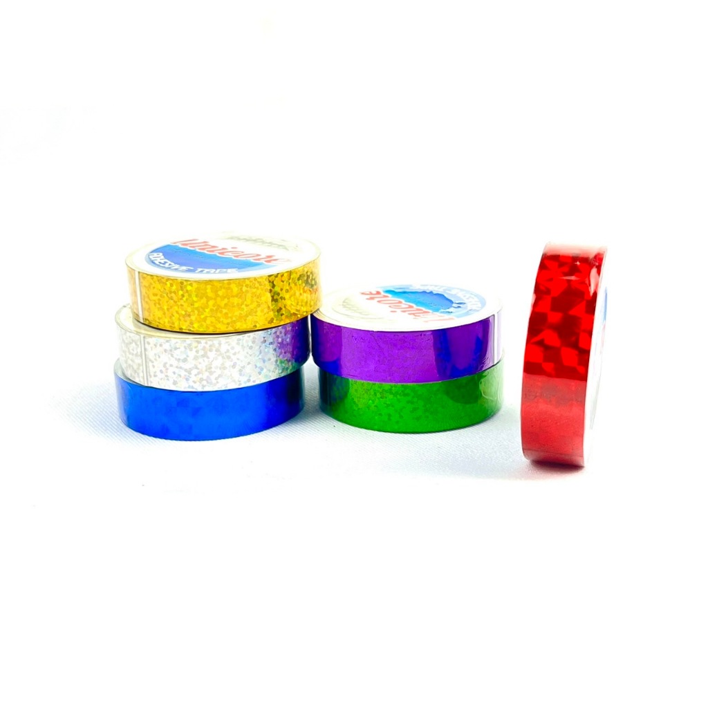 Unicore ADHESIVE TAPE เทปผ้าเรเซอร์สี 1/2 IN ***พร้อมส่ง***