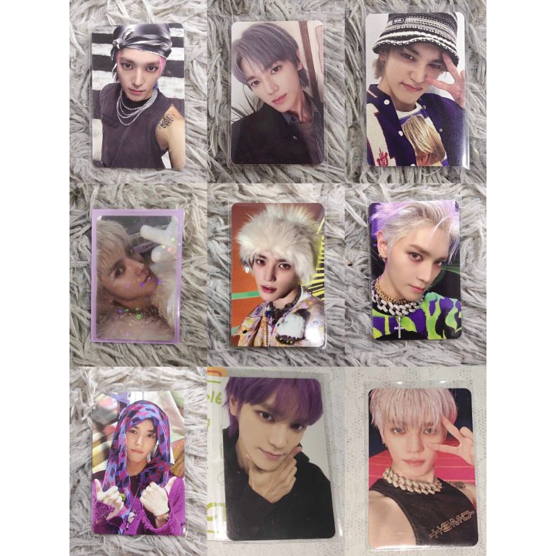 [อัพเดท10/2/67] การ์ดแทยง Nct 127 Taeyong Photocard Shalala / Golden age/ 2baddies / Favourite