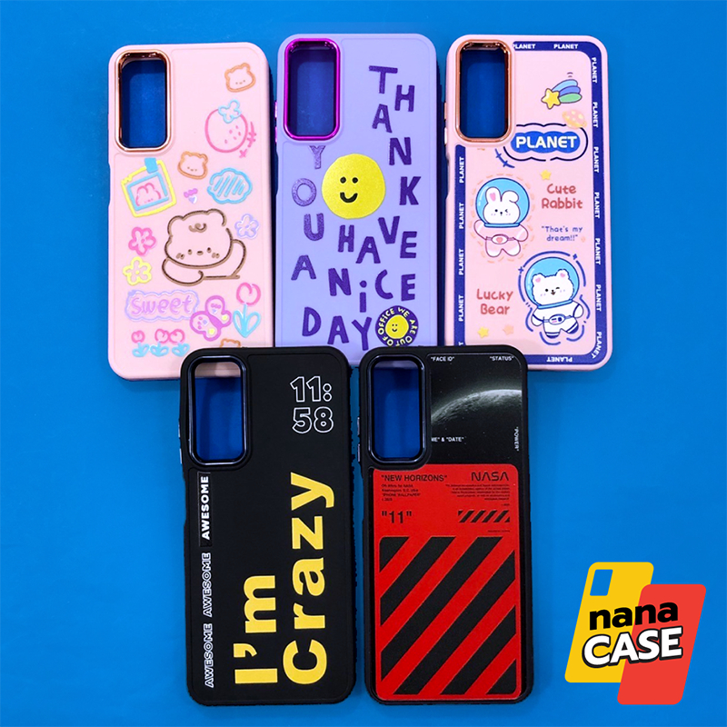 เคสซัมซุง A05 A05s  เคสนิ่ม TPU กันเลนส์กล้องเงา ด้านหลังพิมพ์ลายการ์ตูน