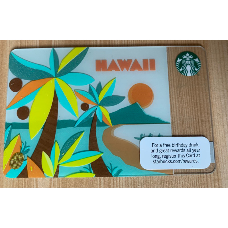 Starbucks Hawaii card USA