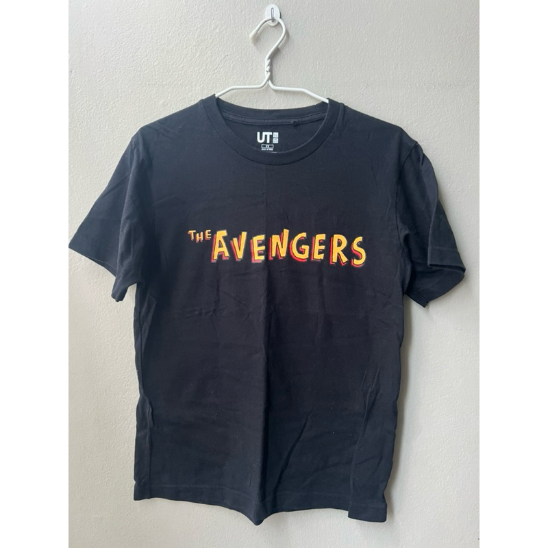 เสื้อยืดสีดำ avengers