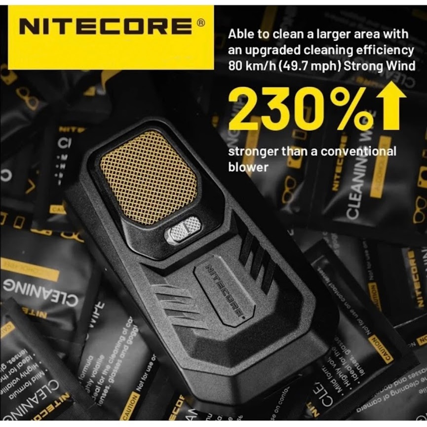 NITECORE เครื่องเป่าลมอิเล็กทรอนิกส์ BB21อเนกประสงค์ เครื่องเป่าลมสำหรับเลนส์กล้องถ่ายรูป