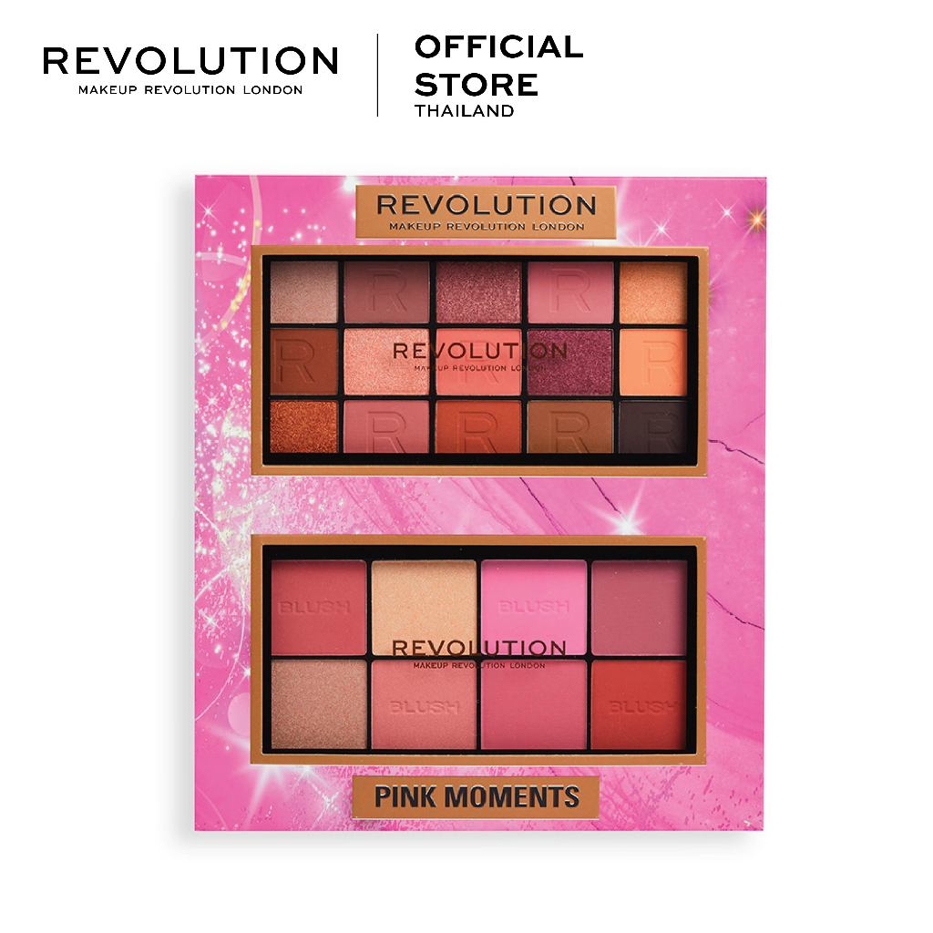 Makeup Revolution - Pink Moments Face & Eye Gift Set
