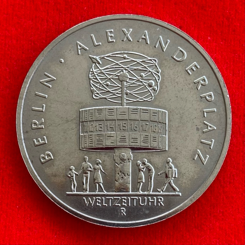 🇩🇪 เหรียญเยอรมัน Germany DDR 5 mark ปี 1987 เหรียญที่ระลึก เหรียญ​ต่างประเทศ