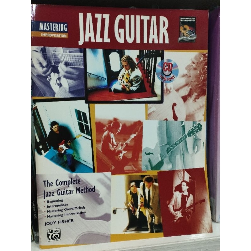 MASTERING IMPROVISATION JAZZ GUTAR W/CD/038081128351/ลดพิเศษปกเก่ามีรอย