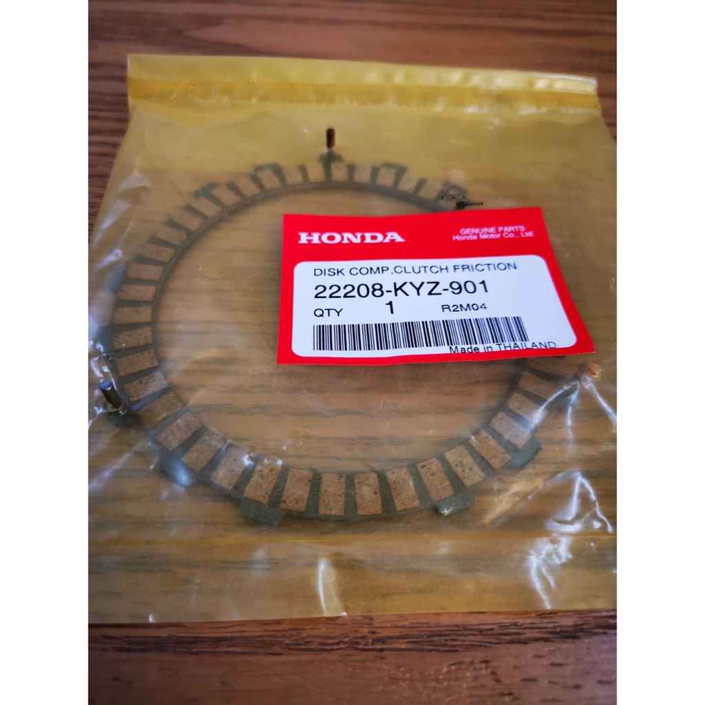 แผ่นคลัช มีขา WAVE125i-2012 รุ่นปลาวาฬ แท้ๆ 22208-KYZ-901
