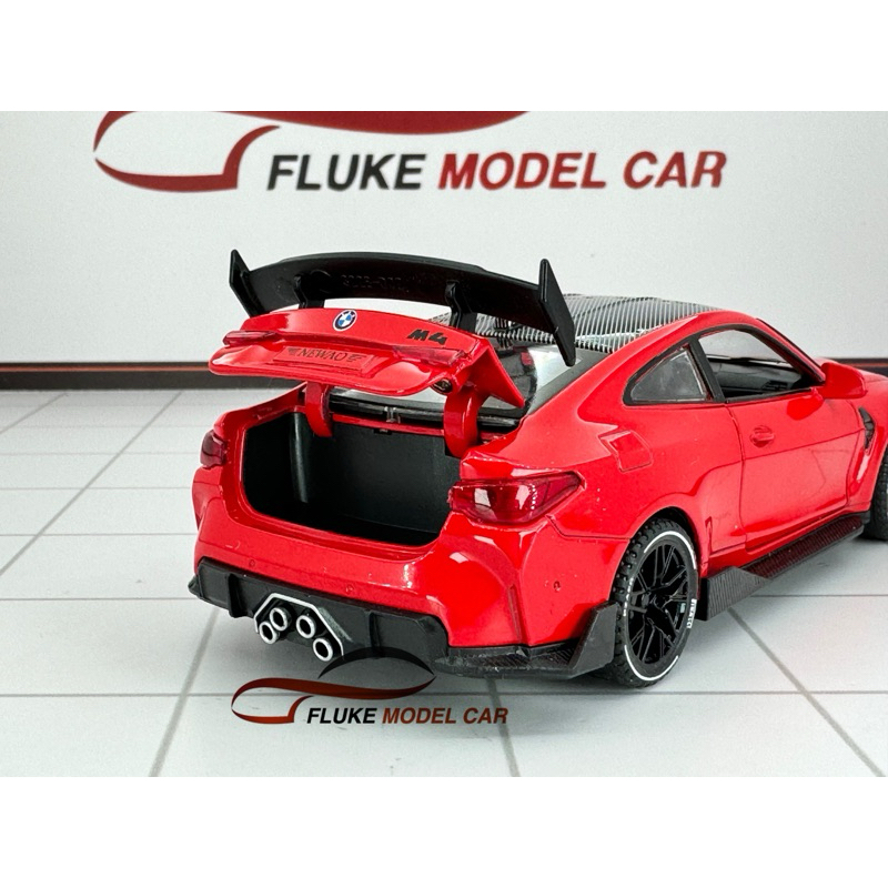 มีส่งแบบด่วน โมเดลรถ BMW M4 COUPE 1:32 มีไฟ มีเสียง รูปที่ 4