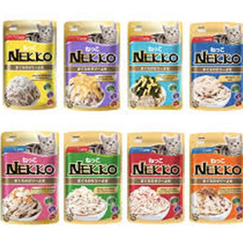 🚀พร้อมส่งทันที🚀Nekko เน็กโกะ อาหารเปียกแมว ยกลัง (48ซอง)