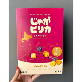 พร้อม​ส่ง​ใน​ไทย​ Potato​ ​farm​ Calbee มันรวมสามสี Hokkaido 10ห่อ