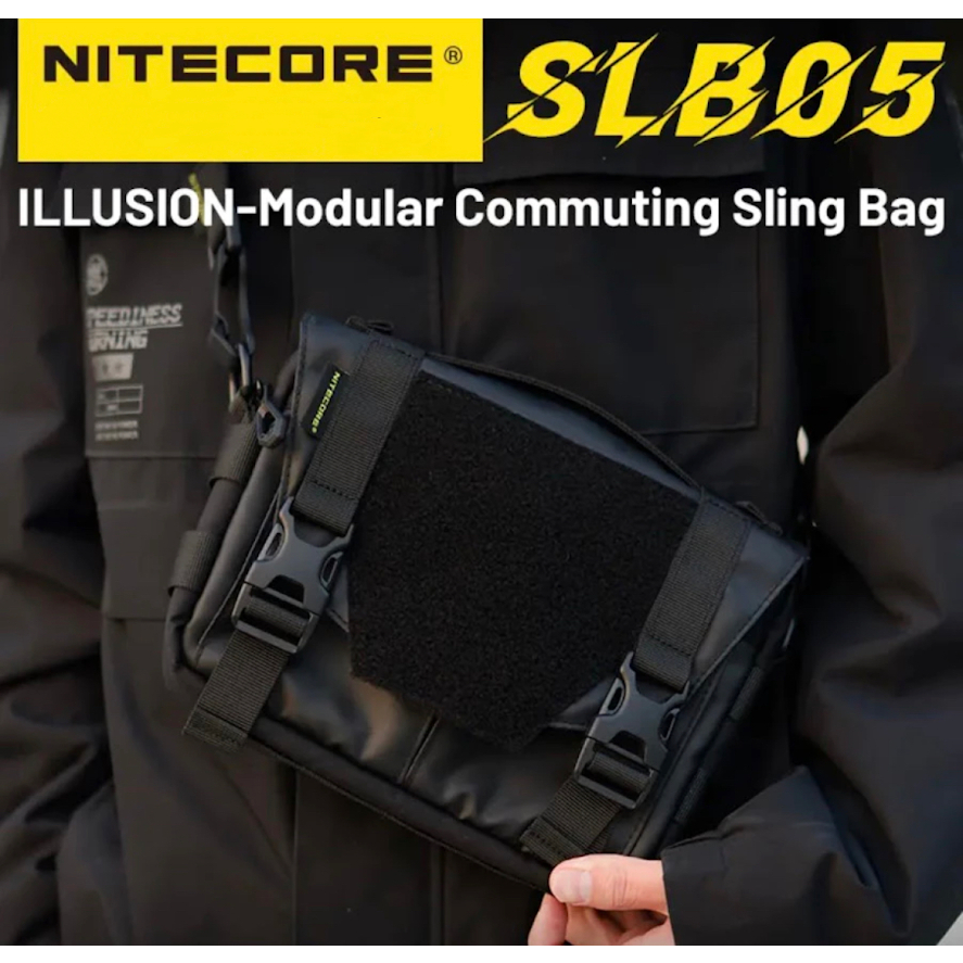 พร้อมส่ง NITECORE SLB05 กระเป๋าอเนกประสงค์ เก็บของทุกวัน Commuter หิ้วพร้อม2L ปฏิบัติความจุสำหรับวิ่ง
