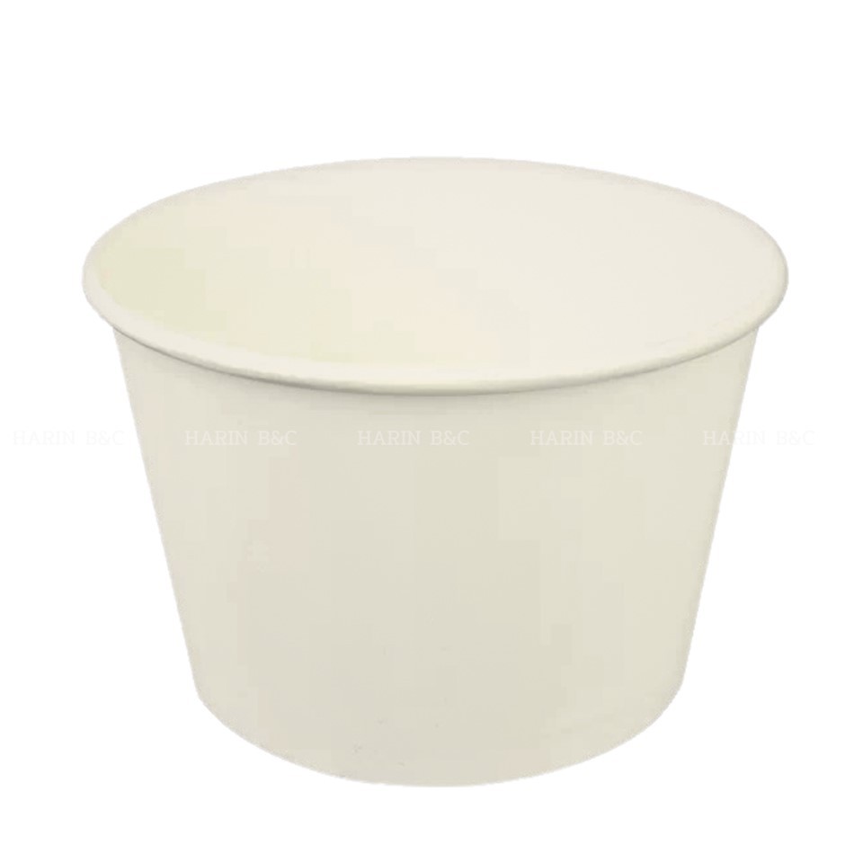 ถ้วยกระดาษ 390มล. 50ใบ / Paper Food container 390cc 50pcs