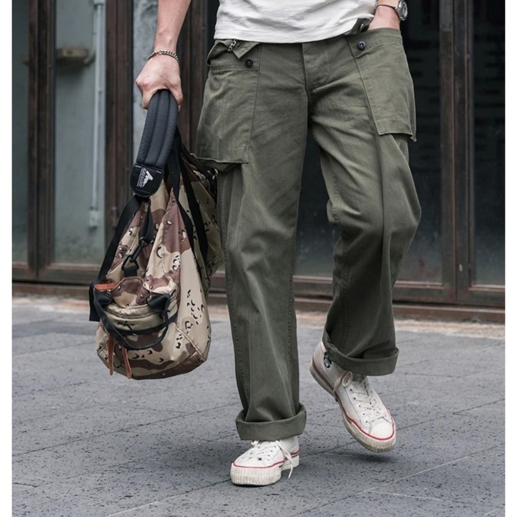 💞 กางเกงทหารขายาวแนววินเทจ USMC P44 UTILITY PANTS💓