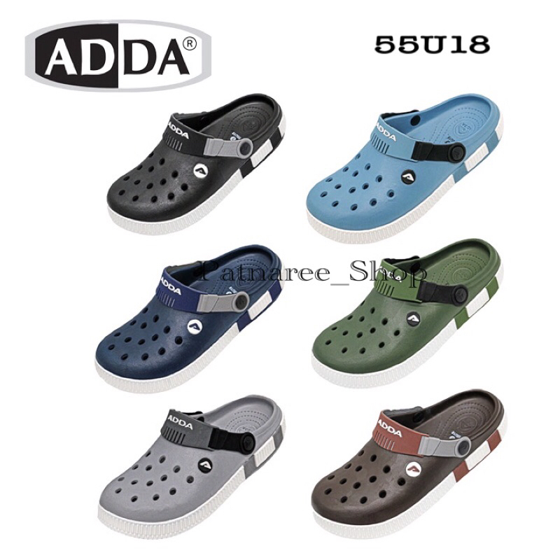 ⭐️พร้อมส่ง⭐️ADDA รุ่น 55U18 รองเท้าแตะหัวโต ไซส์ 4-10