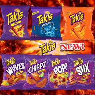 [แท้ 100%] ขนมยอดฮิต นำเข้า 🇺🇸 ขนมเผ็ด ขนมลิ้นฟ้า Takis หลาย…