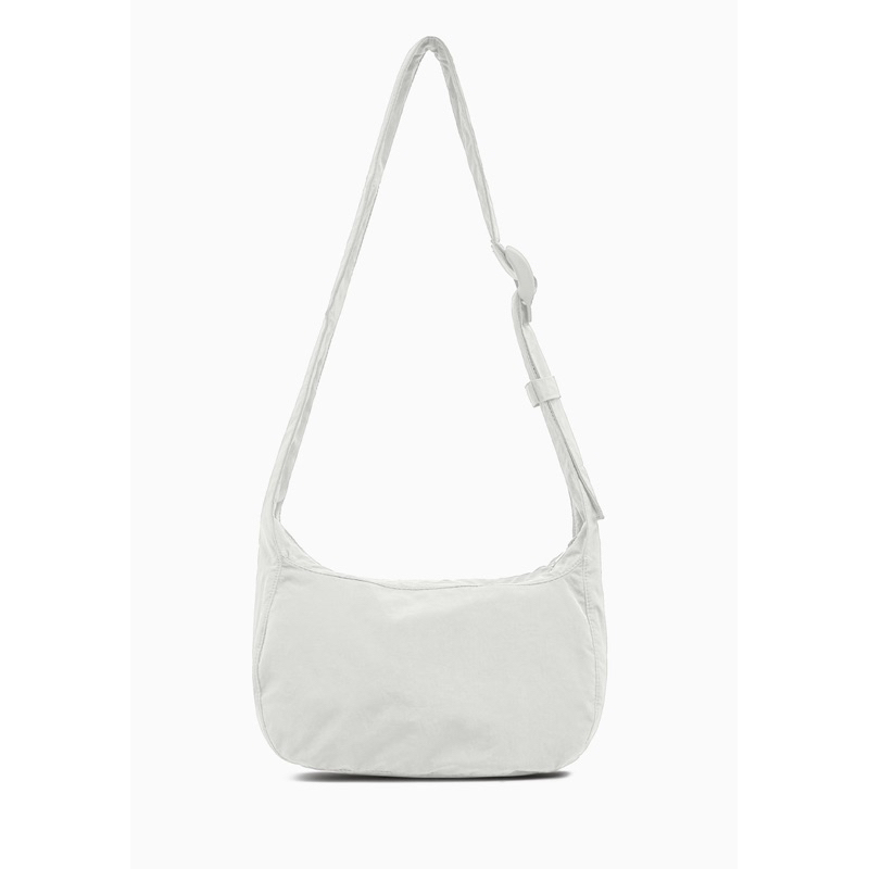 (มีcodeลด 30% : สูงสุด 600) ของแท้ สีดำพร้อมส่ง Cos bag - กระเป๋า Cos Nylon crossbody saddle bag (Cos saddle bag)