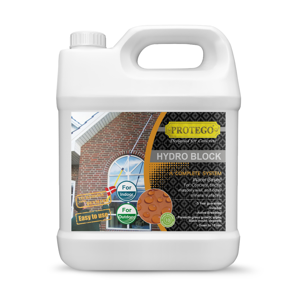 สีทาไม้ สีย้อมไม้โปรเทโก้ PROTEGO HYDRO BLOCK WB สูตรน้ำ สำหรับเคลือบพื้นผิว เหมาะสำหรับงานหินธรรมชาติทุกชนิด