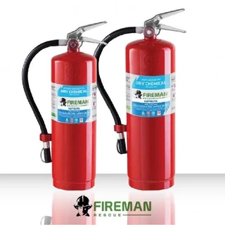 💥แท้ ส่งด่วน💥 FIREMAN RESCUE ถังดับเพลิงชนิดผงเคมีแห้ง รุ่น 4A5B ขนาด 10 ปอนด์ ถังดับเพลิง ดับไฟ เครื่องดับเพลิง