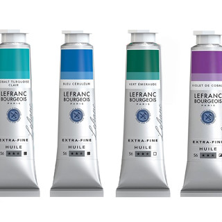 สีน้ำมัน  Lefrance Extra Fine (ซีรีย์ 6) หลอดเงิน 40 ML.  มี…