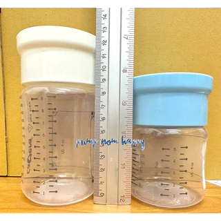 Camera Baby ขวดเก็บน้ำนม BPA Free ขนาด 5 / 9oz. คละสี สีขาว พาสเทล Pastel #ต่อกรวยคอกว้างได้