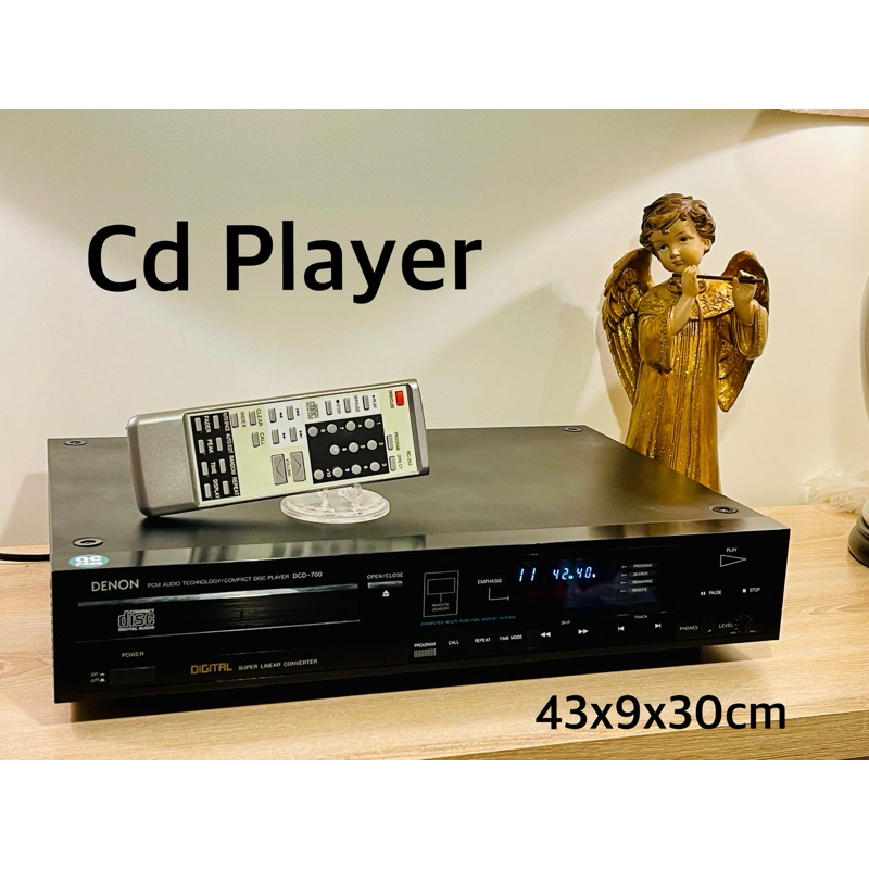 CD-02-130224 DENON DCD-700 เครื่องเล่นซีดีมือสองจากประเทศญี่ปุ่น แถมหม้อแปลงและรีโมท