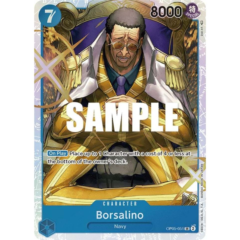 Borsalino OP05-051 SR Awakening of The New Era OP-05 One Piece Card