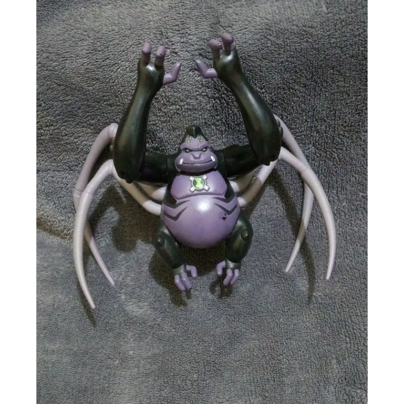 Ben 10 Alien Ultimate Spider monkey (ขาแมงมุมหัก1จุดแต่กาวไว้ ตามในรูปวงกลมสีแดง) ของเล่น เบนเทน Ben10 เบ็นเท็น