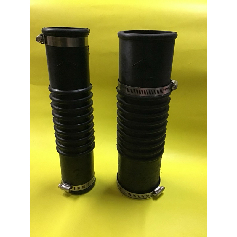 ท่อยางกันทรุด ท่อยาง Flex ขนาด 1  1/2“x12”นิ้ว,2”นิ้วx12”นิ้ว,2 1/2“นิ้วx12”นิ้วยาวพร้อมกิ๊บรัดท่อ2ตัว