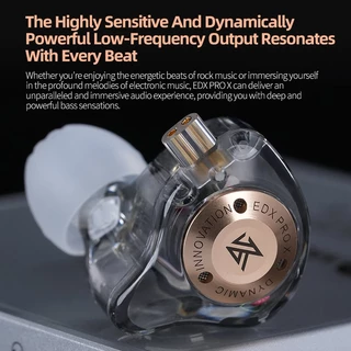 [ประกันศูนย์ไทย 6 เดือน] หูฟัง KZ EDX PRO X 3.5 มม / TYPE C มาพร้อมลวดทองแดงคุณภาพดีเยี่ยม headphone หูฟังเบสหนัก มีไมค์