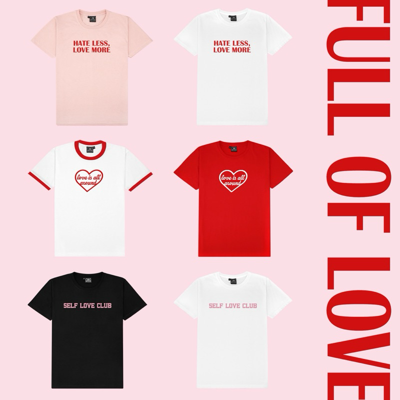 29decem - เสื้อยืด "FULL OF LOVE Collection"