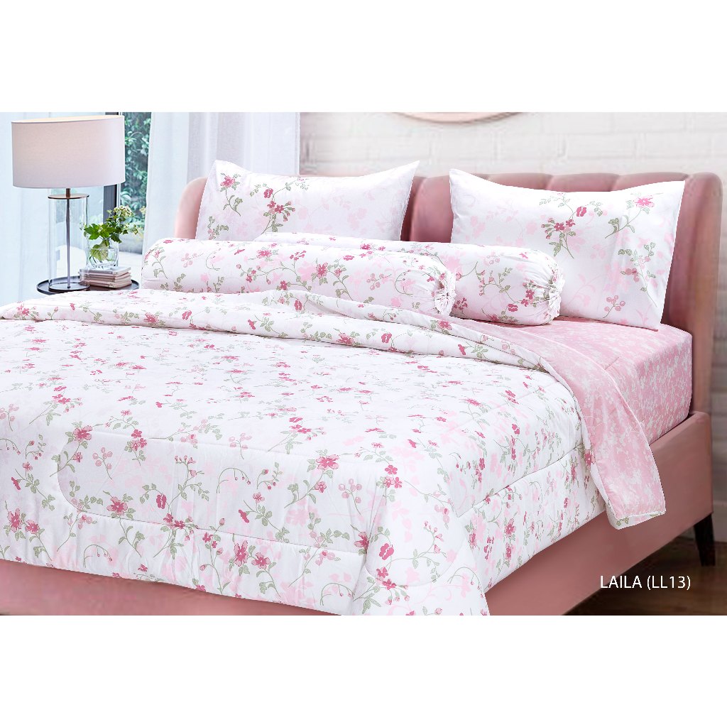 STEVENS ชุดเครื่องนอน ดีไซน์ LAILA  รุ่น SOFTEX เนื้อผ้าไมโครไฟเบอร์