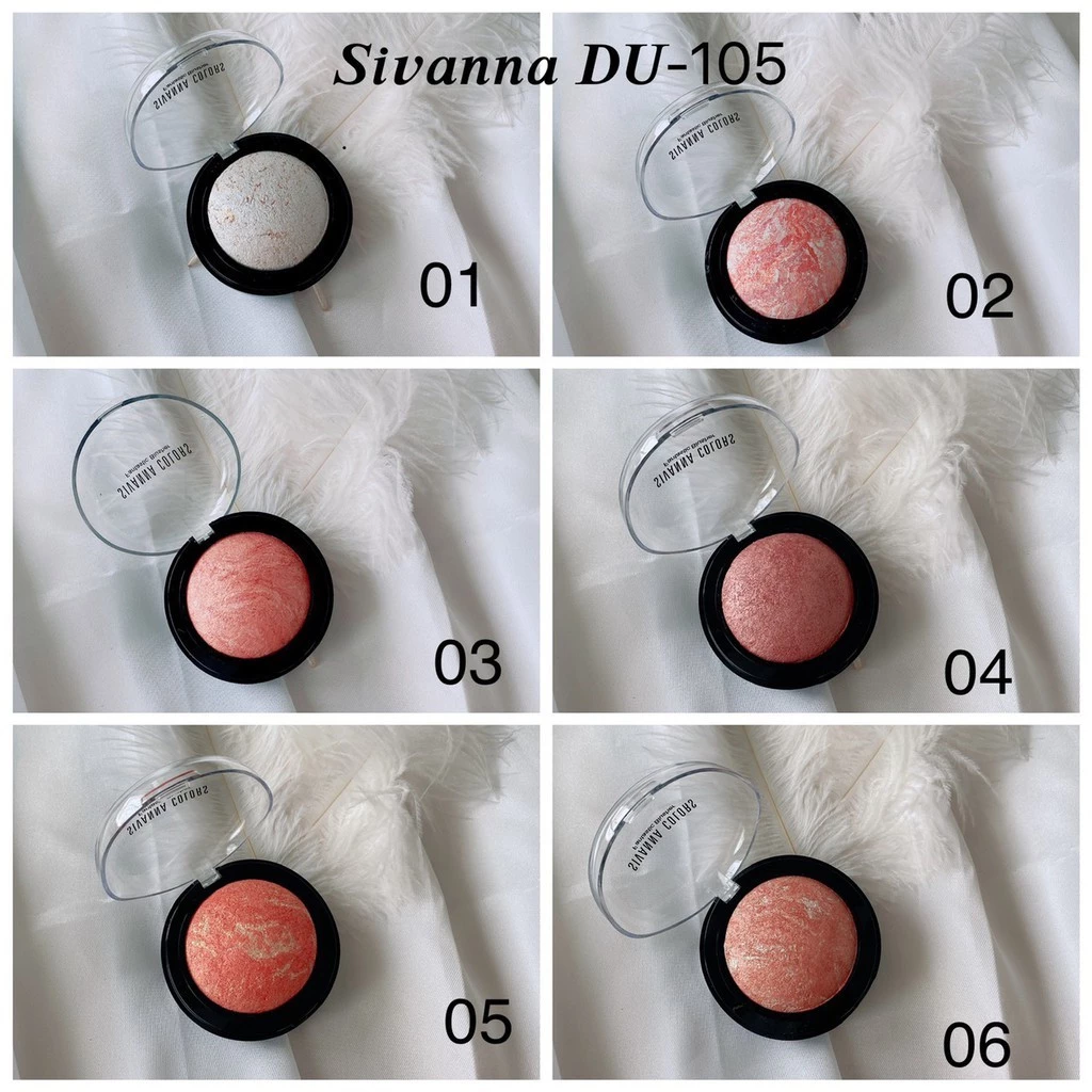 Sivanna Fantastic Blusher DU105 ซีเวนน่า แฟนทาสติค บลัชเชอร์ 7 กรัม thumbnail 7