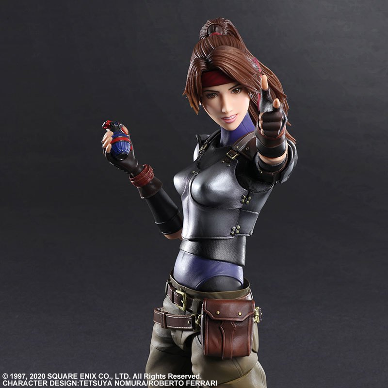 FINAL FANTASY VII REMAKE PLAY ARTS KAI ACTION FIGURE JESSIE