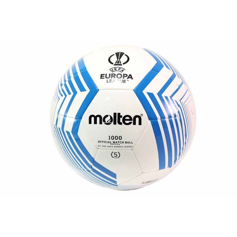 ลูกฟุตบอล ลูกบอล มอลเท่น Molten F5U1000-23B ลูกฟุตบอลหนังเย็บ เบอร์5 รุ่นใหม่ ยูฟ่า ยูโรป้าลีก (ของแท้ 100%)