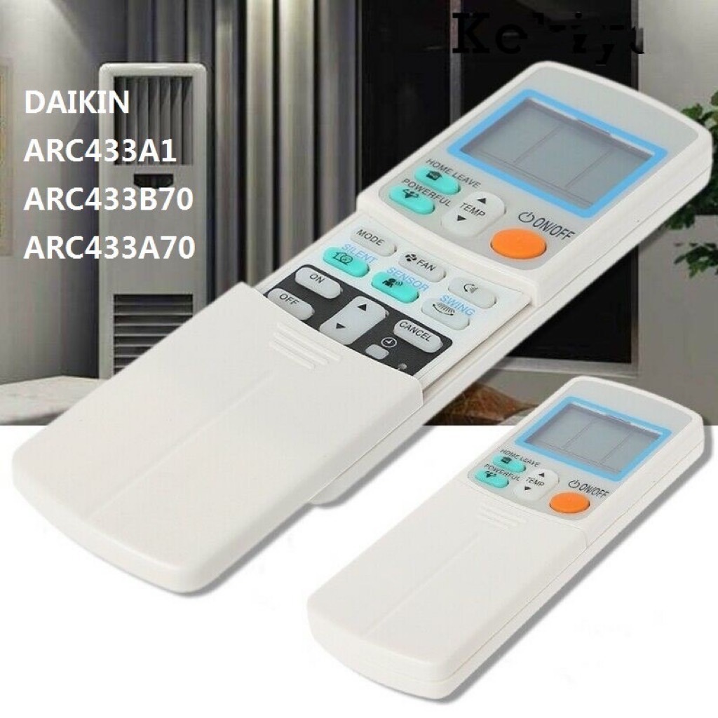 รีโมทแอร์ไดกิ้น Daikin รีโมทแอร์รวมไดกิ้น ใช้ได้ทุกรุ่น ไม่ต้องเลือกให้ปวดหัวเพราะใช้ได้ทุกรุ่นไดกิ้น