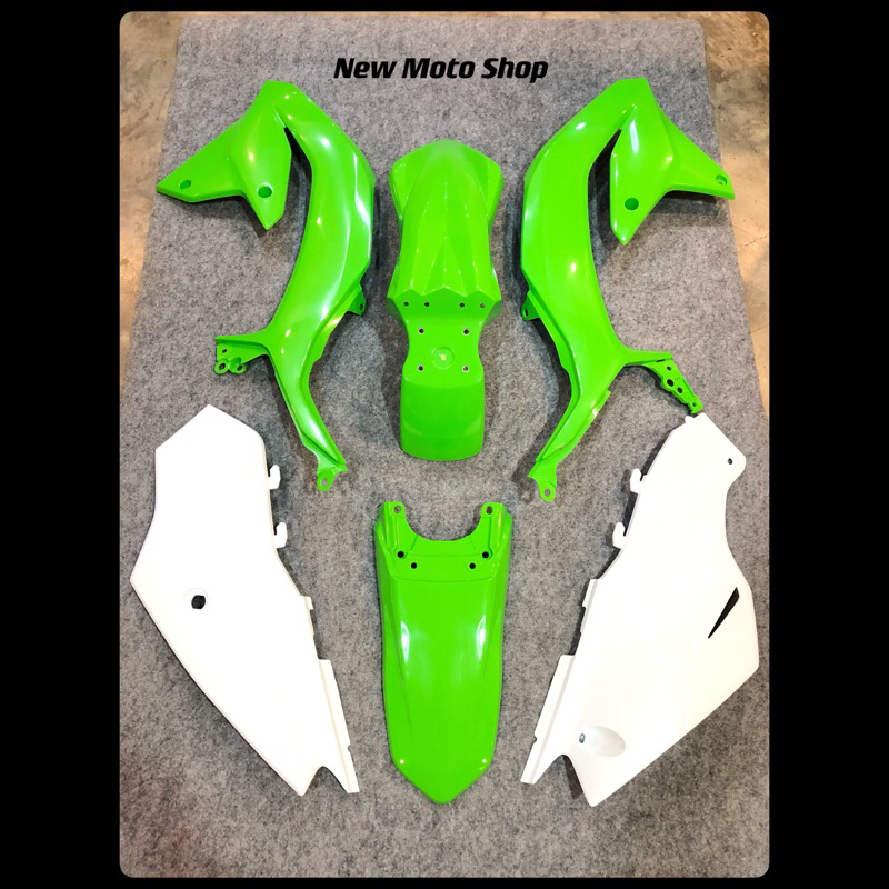 แฟริ่ง KLX230 230r แท้ เบิกศูนย์ทุกชิ้น ใส่230 ได้ทุกรุ่น (ชุดสี)