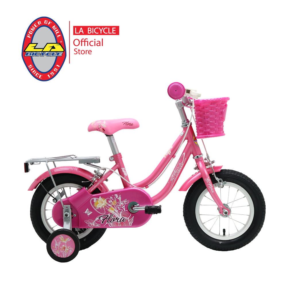 LA Bicycle จักรยานเด็ก รุ่น FLORA 12"