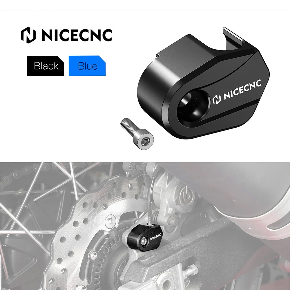 Nicecnc ฝาครอบเซ็นเซอร์ด้านหลัง ABS สำหรับ Yamaha Tenere รุ่นแรลลี่700 2019-2023