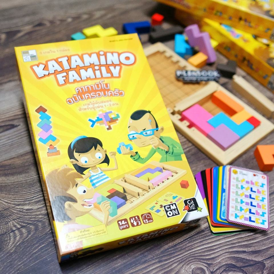 คาตามิโนะ ฉบับครอบครัว Katamino Family Board Game (ภาษาไทย) [D1]