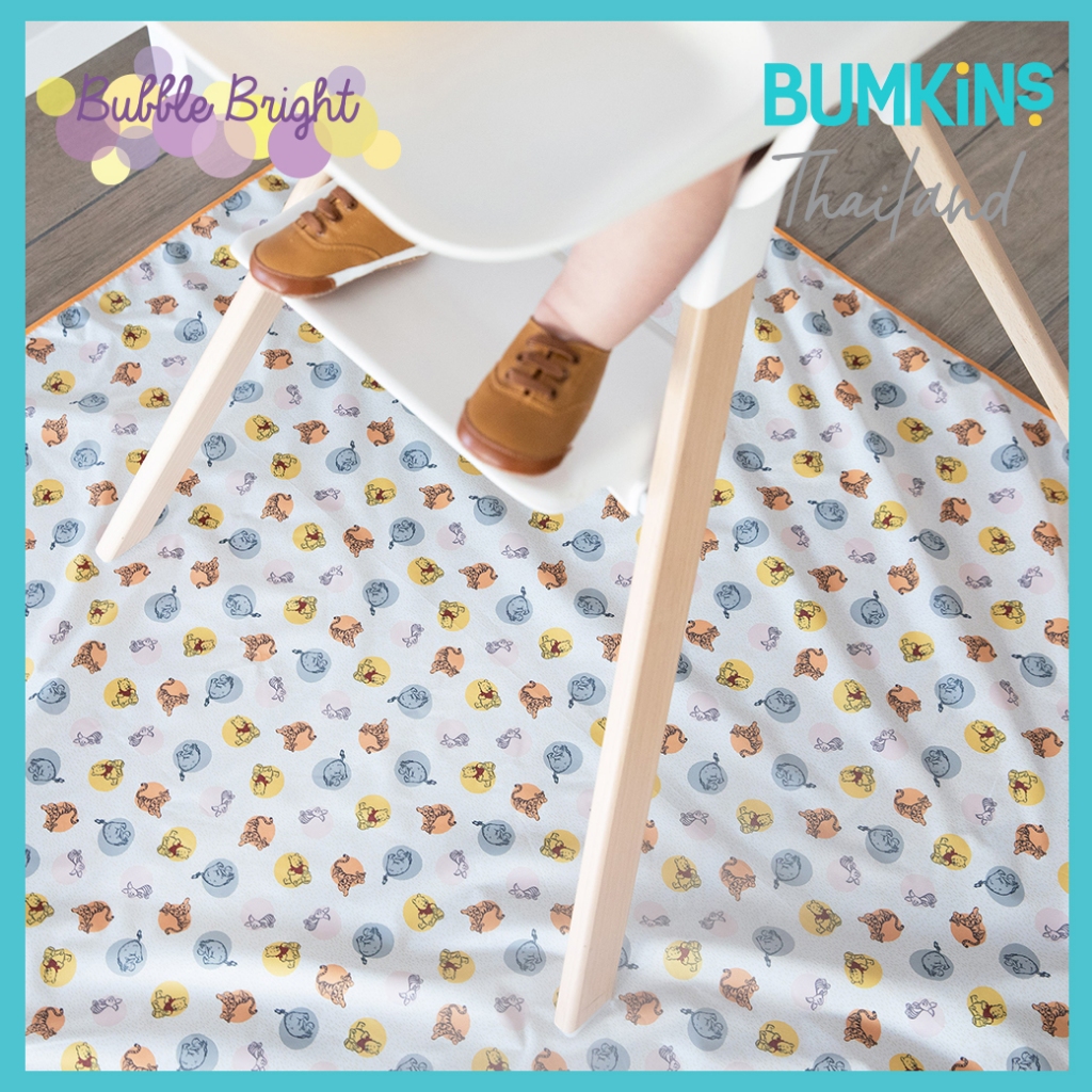 Bumkins ผ้าปูรองอเนกประสงค์ Collection Disney ขนาด 42x42 นิ้ว ลิขสิทธิ์แท้ 100% จาก Bumkins Thailand