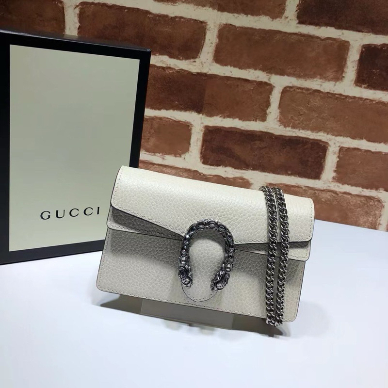 Gucci DIONYSUS GG SUPREME SUPER MINI BAG(Ori)เทพ size 16.5x10x2.5 cm.
