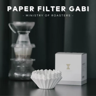 Gabi Filter 100 แผ่น | กระดาษกรอง Wave 155 สำหรับ Gabi Master A และ Kalita Wave 155