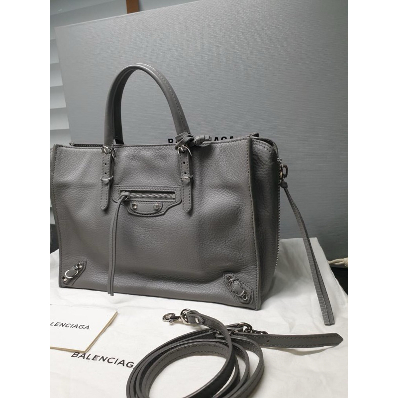 Balenciaga papier A6 แท้ สีgrey yr.17